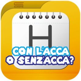 Con l'h o senza h? - Applicazione didattica di AlmaBox